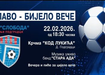 Plavo-bijelo veče FK „Sloboda“ iz Donjih Podgradaca