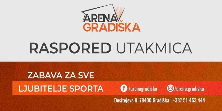 Šest utakmica na rasporedu u Areni Gradiška (FOTO)