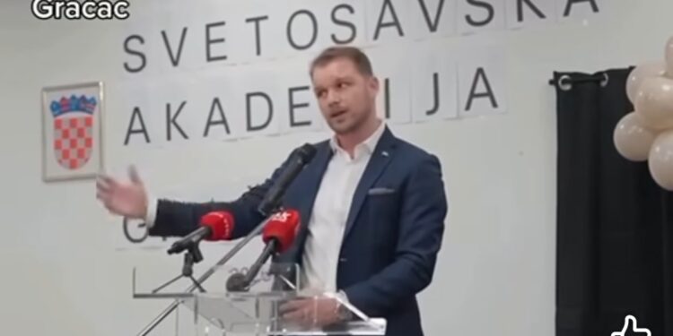 Stanivuković napravio skandal u Hrvatskoj: U govoru slavio Republiku Srpsku Krajinu