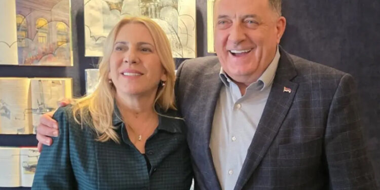 Dodik i Cvijanović na Instagramu objavili fotku sa lokacijom Washingtona: “Tu smo”