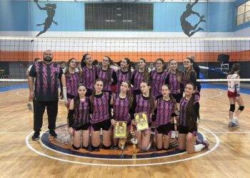 Odbojkašice OŠ”Danilo Borković” pobjednice Gradskog takmičenja