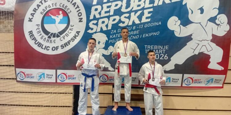 Osam medalja za „Sensei karate do“ na Prvenstvu Republike Srpske