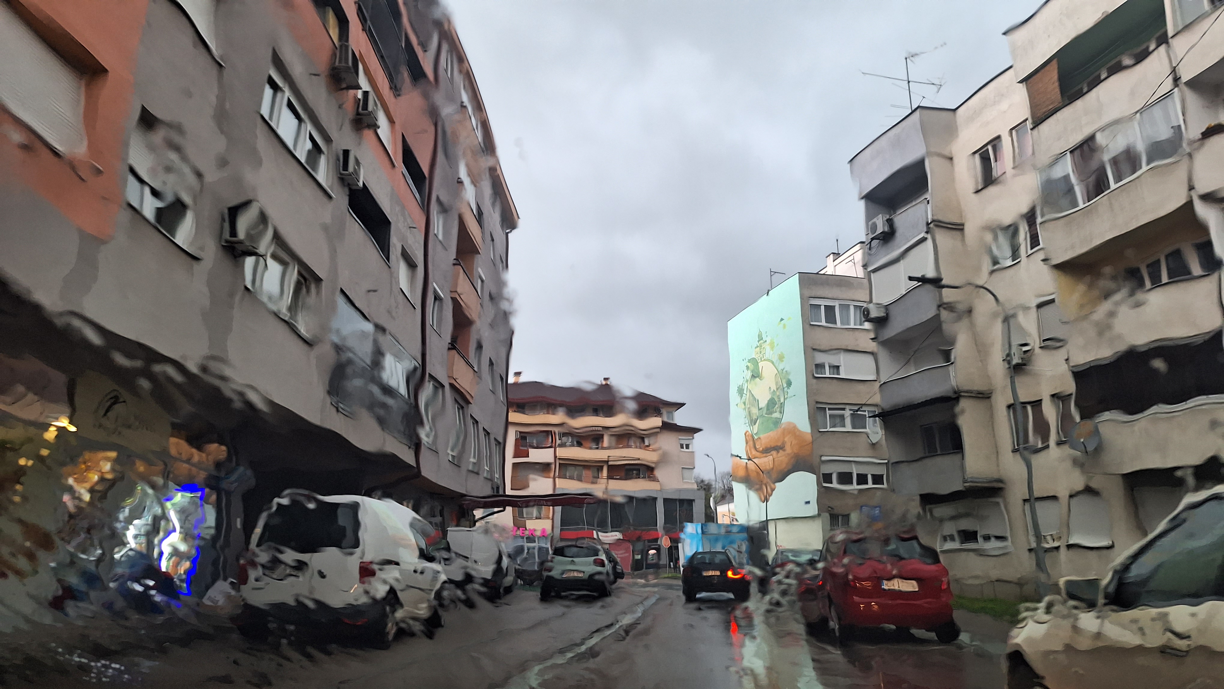 Kišno popodne u Gradišci.