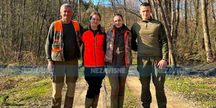 Neobična priča iz Jablanice kod Gradiške: Porodica Babić zajedno u lovu