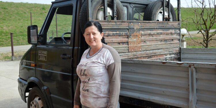Gradiščanka Dijana Đekanović majstor za volanom kamiona