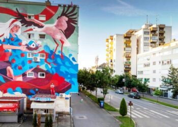 Foto dana: Mural “Dom” Nataše Konjević