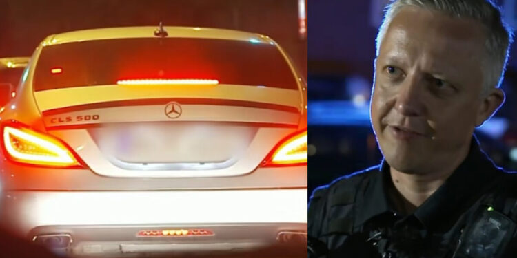 Stavio naljepnicu CLS 500 na CLS 350: Dobio kaznu od 90 eura i policija mu oduzela automobil