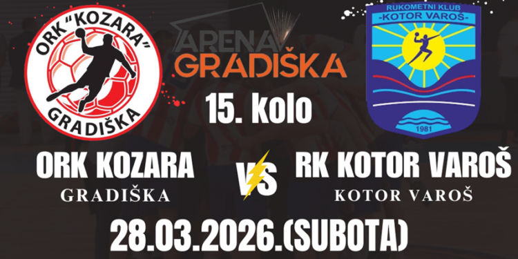 Rukometaši Kozare dočekuju Kotor Varoš: Prenos na Jutjub kanalu RTVG-a