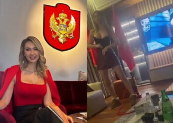 Pojavili se novi snimci Mirjane Pajković: U zgradi Vlade Crne Gore pleše uz Jalu Brata i Bubu Corellija!?
