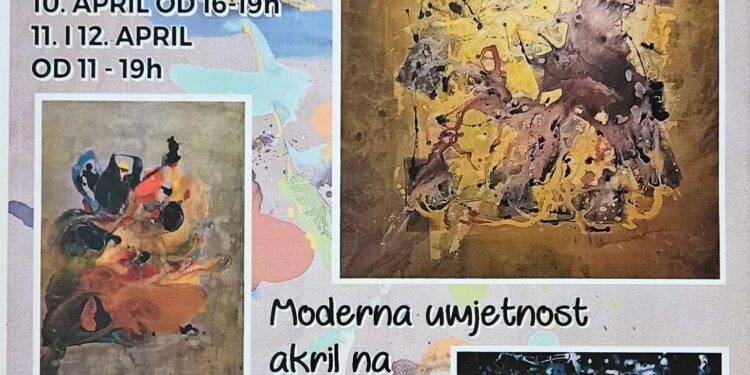 Izložba slika Bode Subotića od 10. aprila