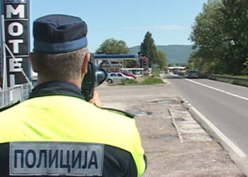 Zbog prekoračenja brzine evidentirana 260 prekršaja