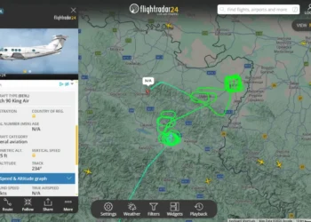 Britanski avion ponovo kružio iznad Tuzle i Bijeljine, zabilježene neuobičajene putanje
