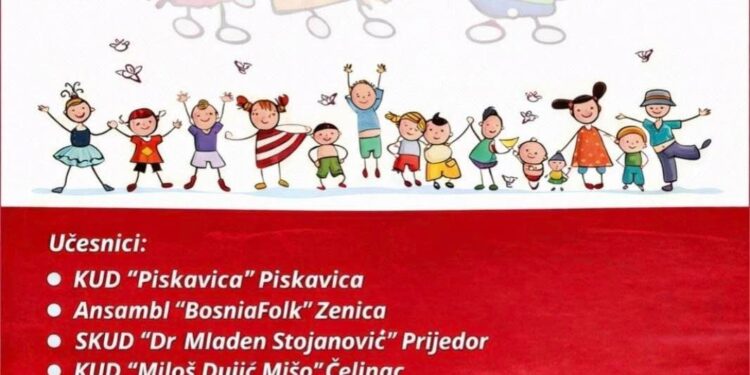 U subotu Dječiji festival folklora