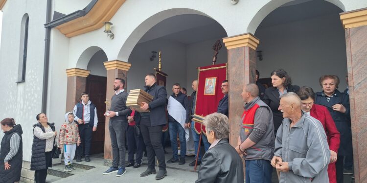 Vaskršnji ponedjeljak, slava Hrama Vaskrsenja Hristovog u Brestovčini i pomen borcima i žrtvama