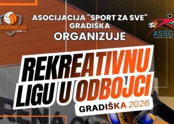 Četvrta Rekreativna odbojkaška liga u Gradišci počinje 3. maja (FOTO)