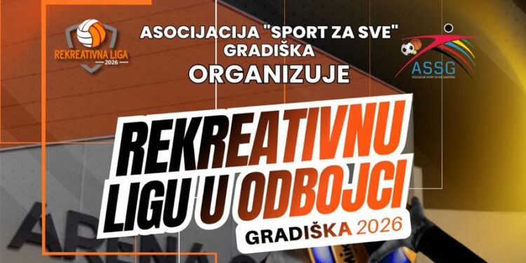 Četvrta Rekreativna odbojkaška liga u Gradišci počinje 3. maja (FOTO)