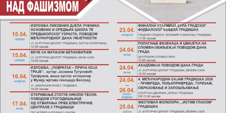 Bogat program povodom Dana grada
