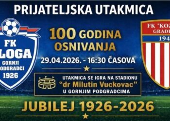 FK „Sloga“ obilježavanje jubileja počinje prijateljskom utakmicom protiv FK „Kozara“
