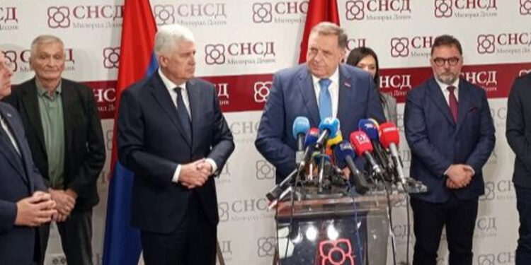 Dodik nakon sastanka sa Čovićem: Saradnja s HDZ-om nije protiv Bošnjaka, državna imovina ne postoji