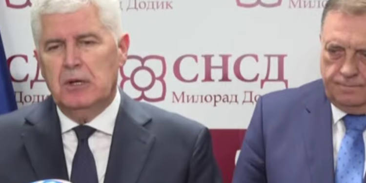 Čović nakon sastanka sa Dodikom: Imamo dobru saradnju, ali ima i pitanja o kojim se ne možemo dogovoriti