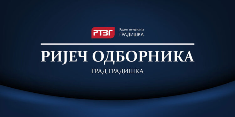„Riječ odbornika“ u programu RTVG-a