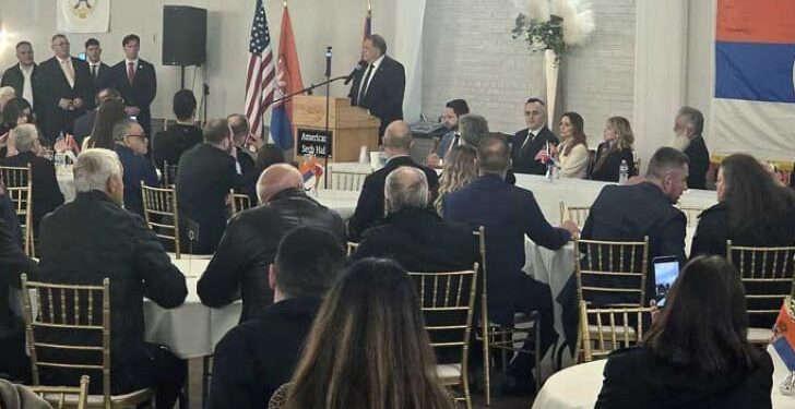 Dodik u Americi: “Republika Srpska je uz svoj narod gdje god da živi”
