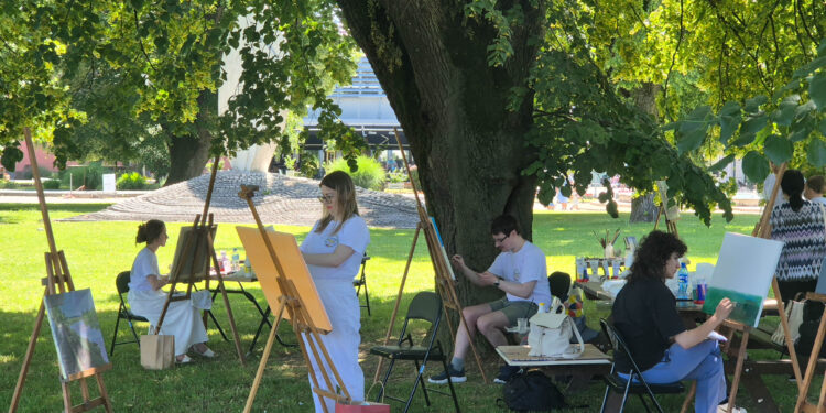 Drugi dan „Kampa umjetnosti“ u Gradišci