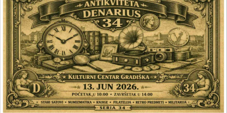 34. Međunarodni sajam kolekcionarstva i antikviteta u Gradišci