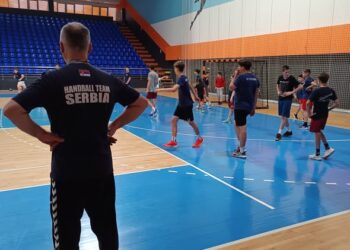 Selektor pionirske reprezentacije Srbije Aleksandar Savić u Gradišci: ORK Kozara dobija vrhunski stručni trening mladih rukometaša