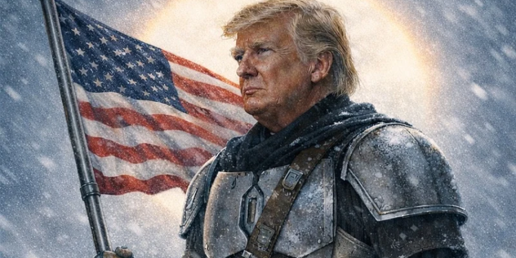 Trump nekad car, danas lik iz Star Warsa