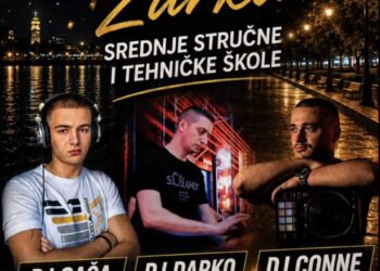 Velika maturska žurka srednje stručne i tehničke škole na Keju 14. maja