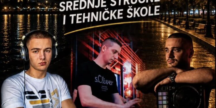 Velika maturska žurka srednje stručne i tehničke škole na Keju 14. maja