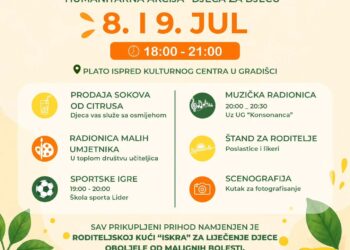 Humanitarna “Citrusijada” 8. i 9. jula u Gradišci