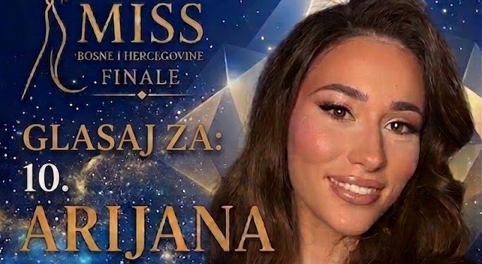 Gradiščanka Arijana Morina u finalu izbora za Mis BiH: Podržimo broj 10!