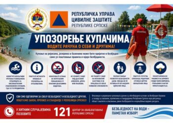 Civilna zaštita apeluje: Oprez na kupalištima tokom ljetne sezone