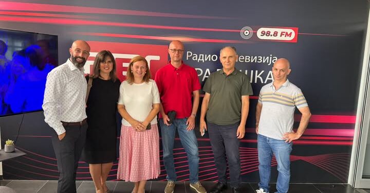 Predstavnici Radio-televizije Istočno Sarajevo u posjeti Radio-televiziji Gradiška