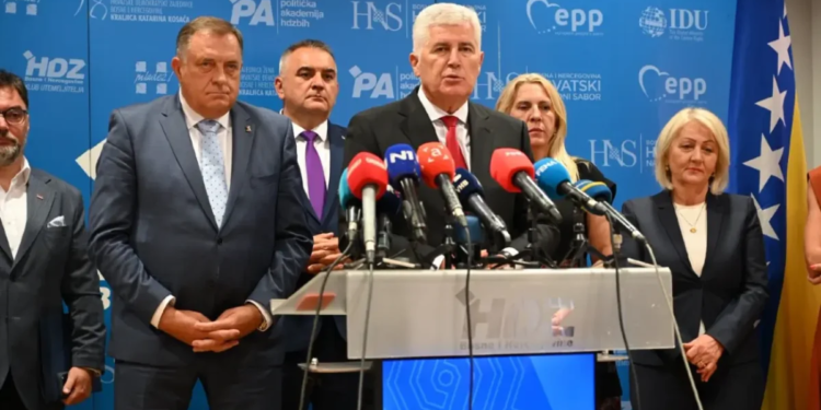 Čović: Treba staviti van snage sve odluke koje su donosili visoki predstavnici. Dodik: U BiH zavladala međunarodna mafija
