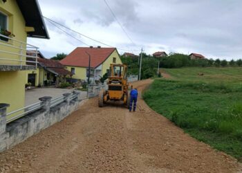 Izgradnja puteva u Potkozarju
