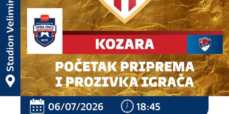 Kozara počinje pripreme za novu sezonu