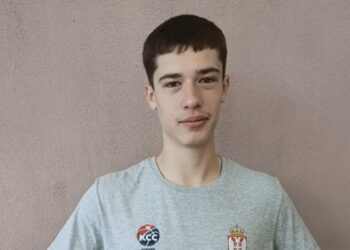 Košarkaš iz Gradiške Simon Sladojević u reprezentaciji Srbije