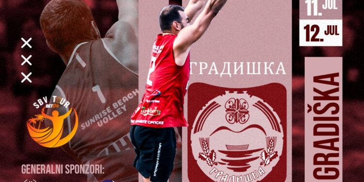 “Sunrise Beach Volley Tour” ovog vikenda u Gradišci – Stižu ekipe iz sedam evropskih zemalja!