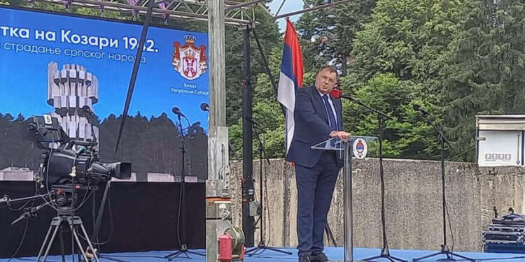 Dodik sa Kozare: “Nisu svi muslimani teroristi, ali su svi teroristi muslimani”