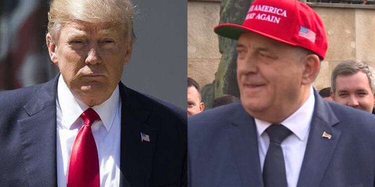 Dodik čestitao Trumpu Dan nezavisnosti SAD-a: “Srbi su uvijek cijenili pomoć koju ste nam pružili”