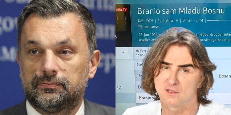 Konaković: Alfa TV je jučer emitovala film o Gavrilu Principu. Pinku je BH Telecom dao milione KM