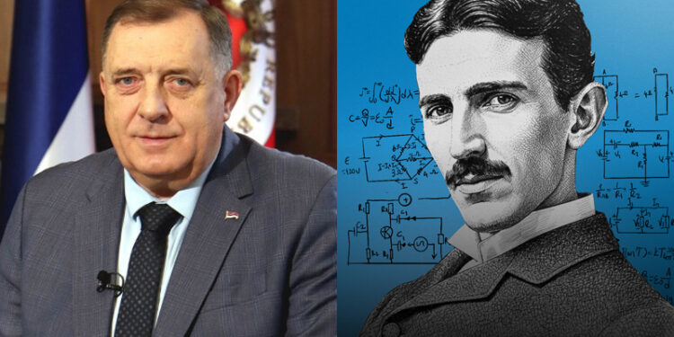 Milorad Dodik o Nikoli Tesli: Hrvatska ga je svojatala na sve moguće načine, a on nikada nije krio srpski identitet