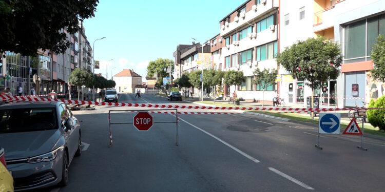 U toku rekonstrucija vrelovoda u centru Gradiške