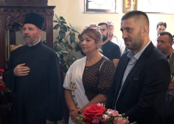 Svečano proslavljena hramovna slava Svetih apostola Petra i Pavla u Brezik Lamincima