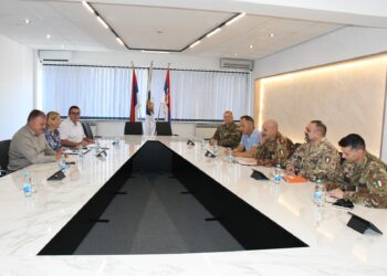 Gradonačelnik Gradiške Zoran Adžić sa saradnicima, ugostio je danas novoimenovanog komandanta EUFOR-a u BiH