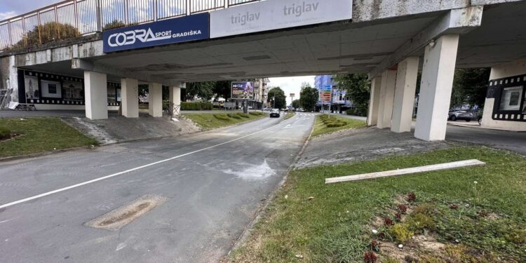 PUŠTEN U SAOBRAĆAJ DIO VIDOVDANSKE ULICE ISPOD MOSTA